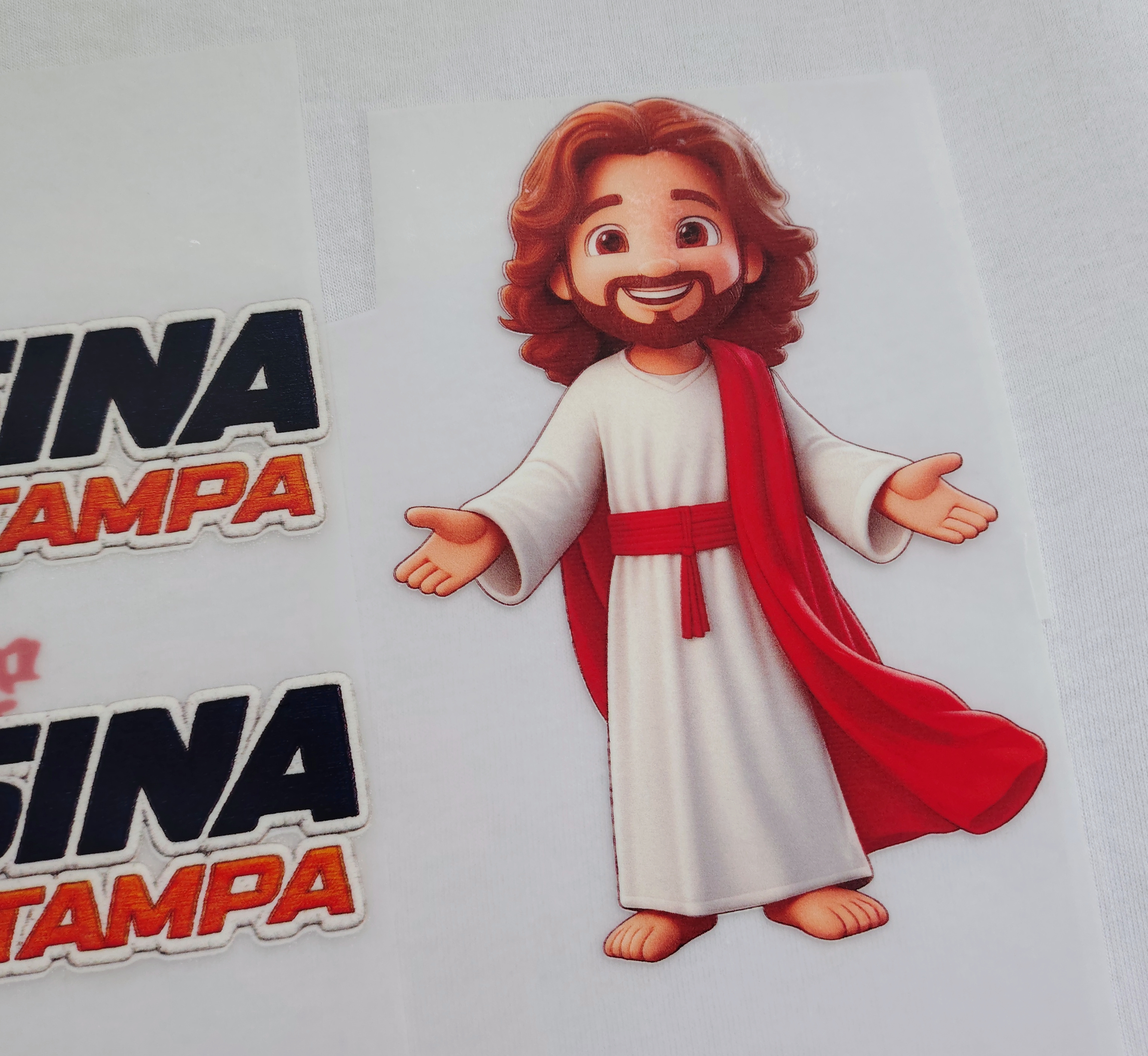 Aplicação do DTF em diferentes tecidos